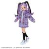 Takara Tomy Licca-chan Doll Cool Kuromi DX Casual Purple Dress Set Dress-Up Toy 3 Years Up