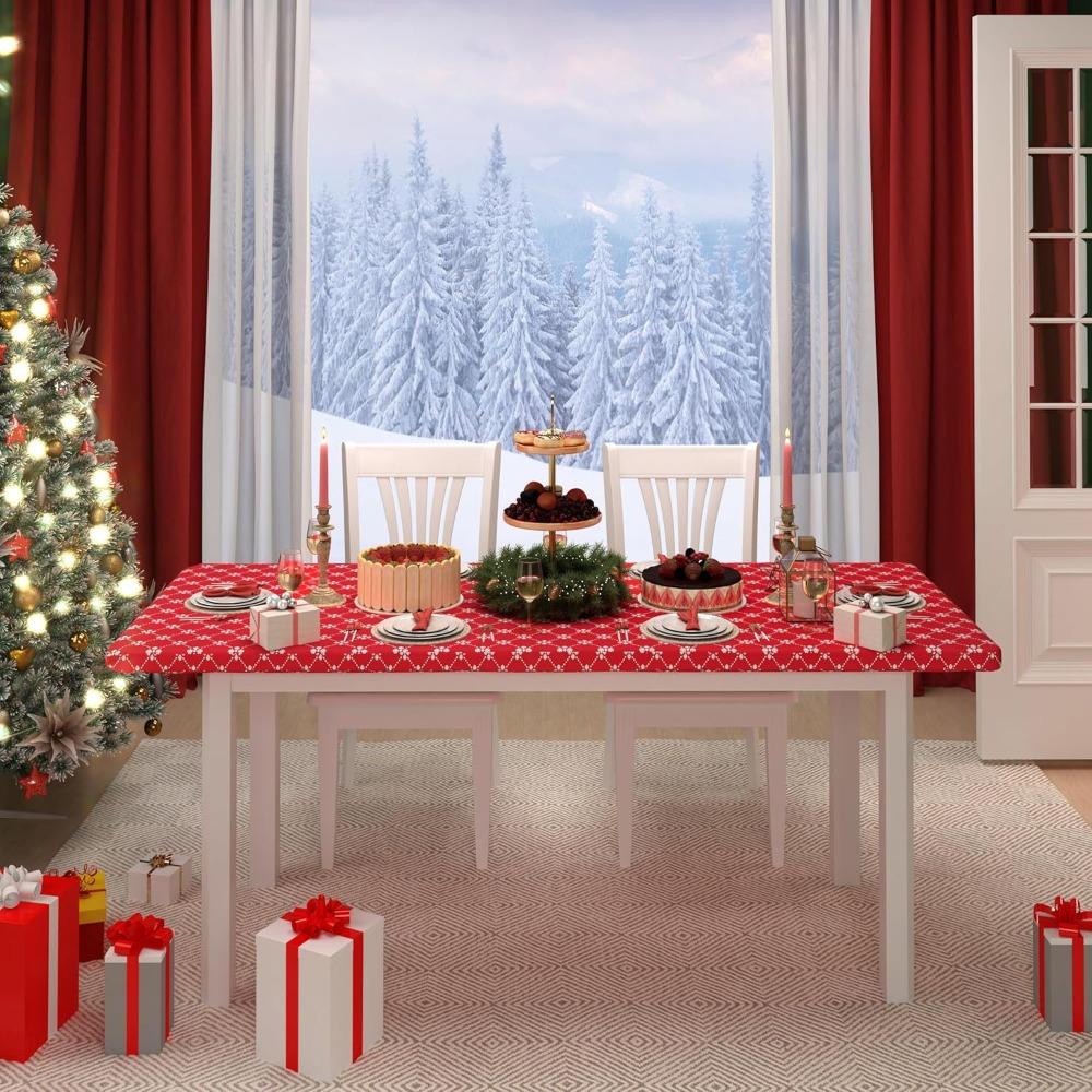 Elastic Edge Elastic Rectangle Picnic Table Cloth Waterproof Table Linen Folding Table