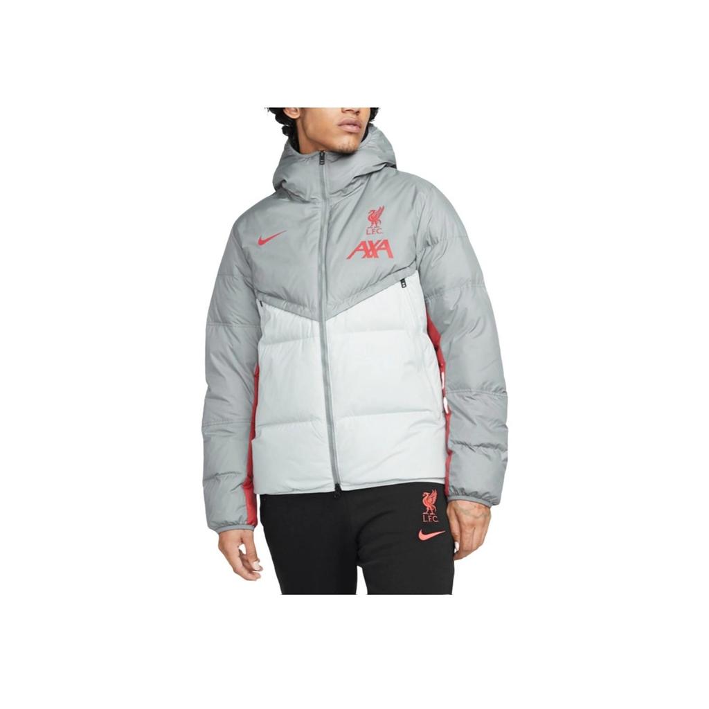 Nike Storm-FIT Bicolor Zip-Up Hooded Down Jacket Men Jackets Grey DR4319-084