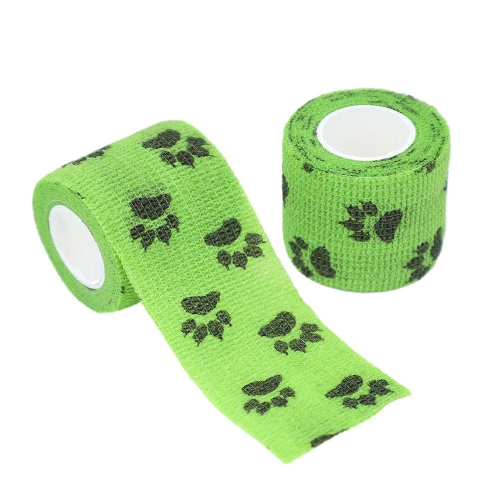 8 шт. 4,5 м Разноцветная лента для обертывания питомцев Самоклеящиеся наколенники Спортивный бандаж для питомцев Товары для питомцев