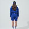 Blu Dot Oversized Half Zip Sweatshirt Bl