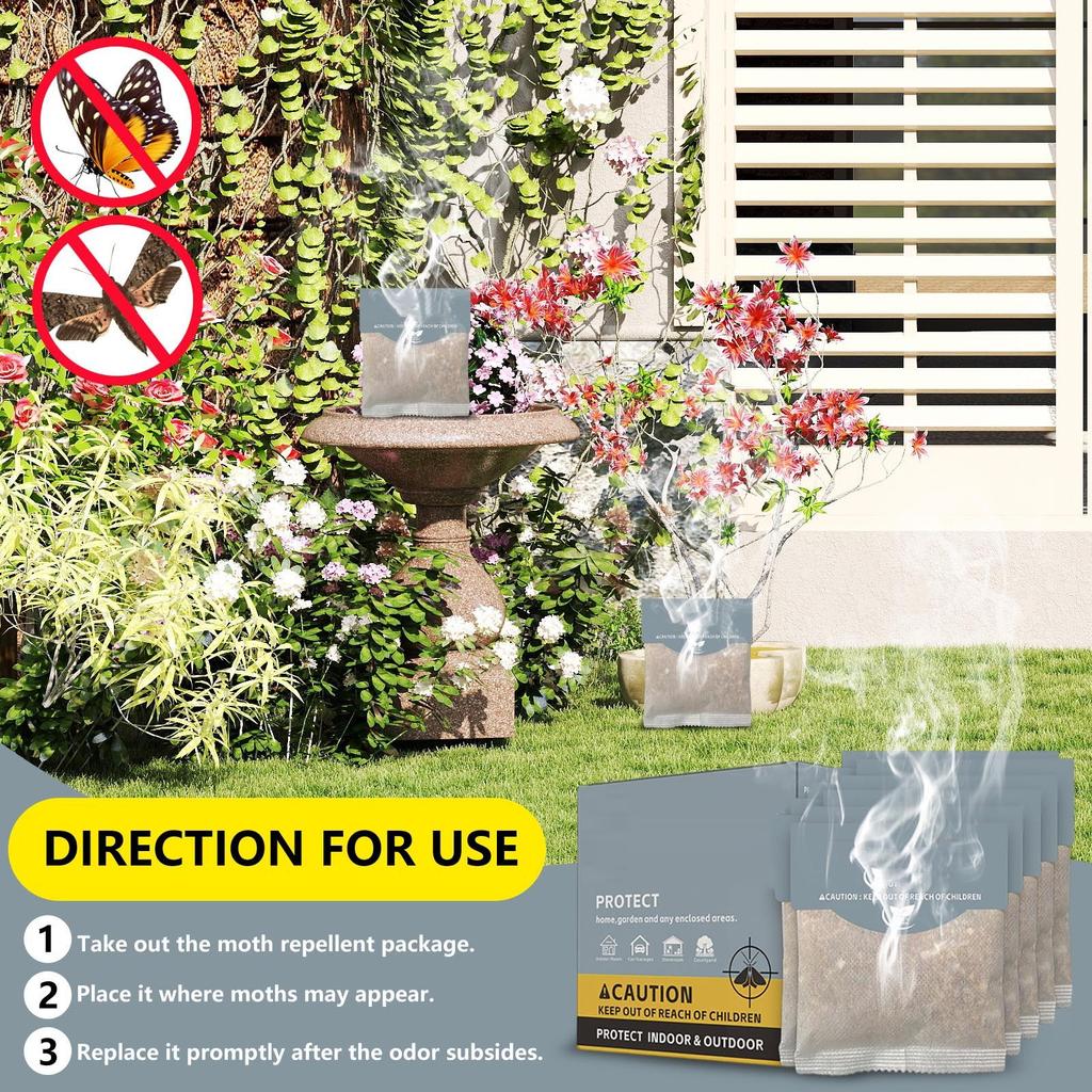 Suitable For Indoor And Outdoor Use With Moths, Natural Moth Deterrent, Safe For Families And