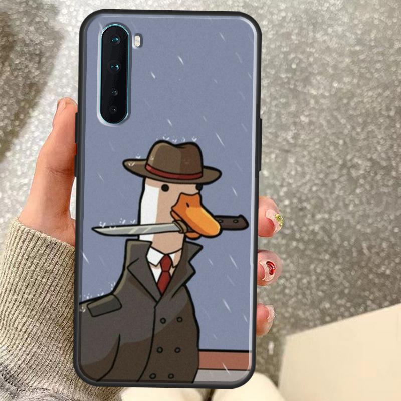 Cartoon Cute Goose Game Case For OnePlus 15R 13R 13T 12R 10T 15 13 12 11 10 9 Pro Nord 5 CE 4 3 2 Lite N20 N30 Coque