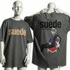Suede Band 2026 Vintagestyle Graphic Tee Clothing New Unisex Rock Band Shirt Hip Hop Oversized Unisex High Quality Comfortable