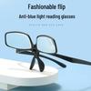High-Definition 6x Magnifying Glass & Anti-Blue Light Reading Glasses for Near/Far Vision - Ultralight for Middle-Aged & Elderly.