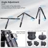 ARTCISE 2024 Design Travel Tripod, супербольшой компактный карбоновый штатив, общая высота 1980 мм, диаметр 40 мм, штатив из углеродного волокна, супервысокая нагрузка