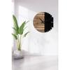 Wooden Modern Wall Clock, Hall Wall Clock, Living Room Wall Clock, Home Gift, 42cm