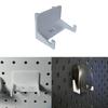40mm Spacing Plastic Mouse Hook Holder for Skadis Pegboard Organize Desk Space Enhance Efficiency