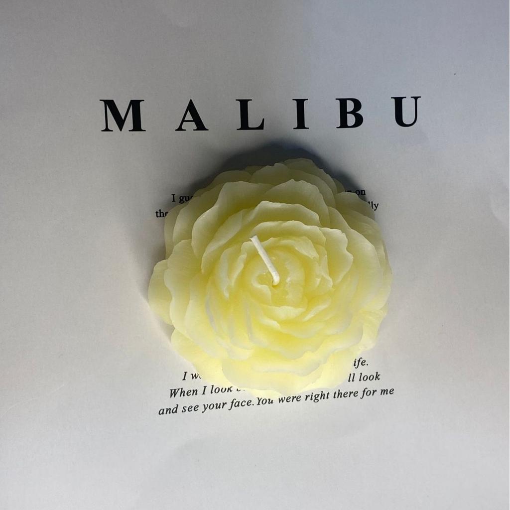 Подарок на День Богини День рождения Ароматерапия Сувенир Пион Форма Цветка Свеча Украшение Цветы Ароматерапевтическая Свеча Подарок