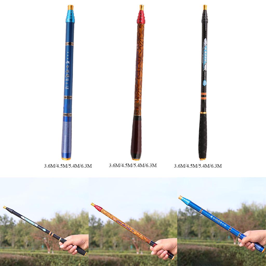 3.6m/4.5m/5.4m/6. Telescopic Fishing Rods Pole