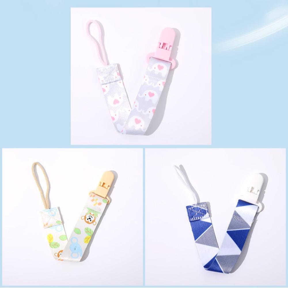 Мультяшная соска-цепочка, лента, пустышка, зажим, милый детский зажим для соски