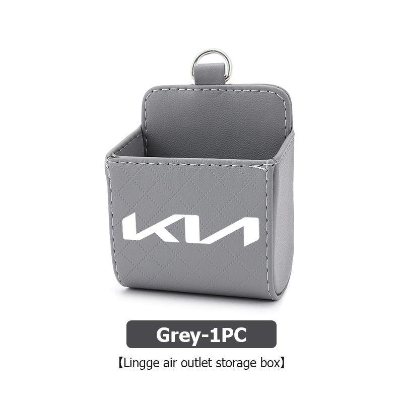 For KIA Multifunctional Car Air Outlet Storage Box Hanging Phone Organizer Tool Auto Accessories Stinger Optima Cerato Soul