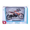 Ббураго 1:18 2023 GASGAS RX450F Honda Africa Twin Adventure 790 Adventure R Rally 450F X Diavel S модель мотоцикла Серия игрушек