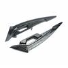 2Pcs Motorcycle Winglets Front Side Spoiler Aerodynamic Wing Set Fixed Wind Wing with Adhesive Decoration Sticker