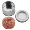 With Stand Solder Tip Cleaner Steel Ball Mesh Filter Desoldering Cleaning Ball  Desoldering