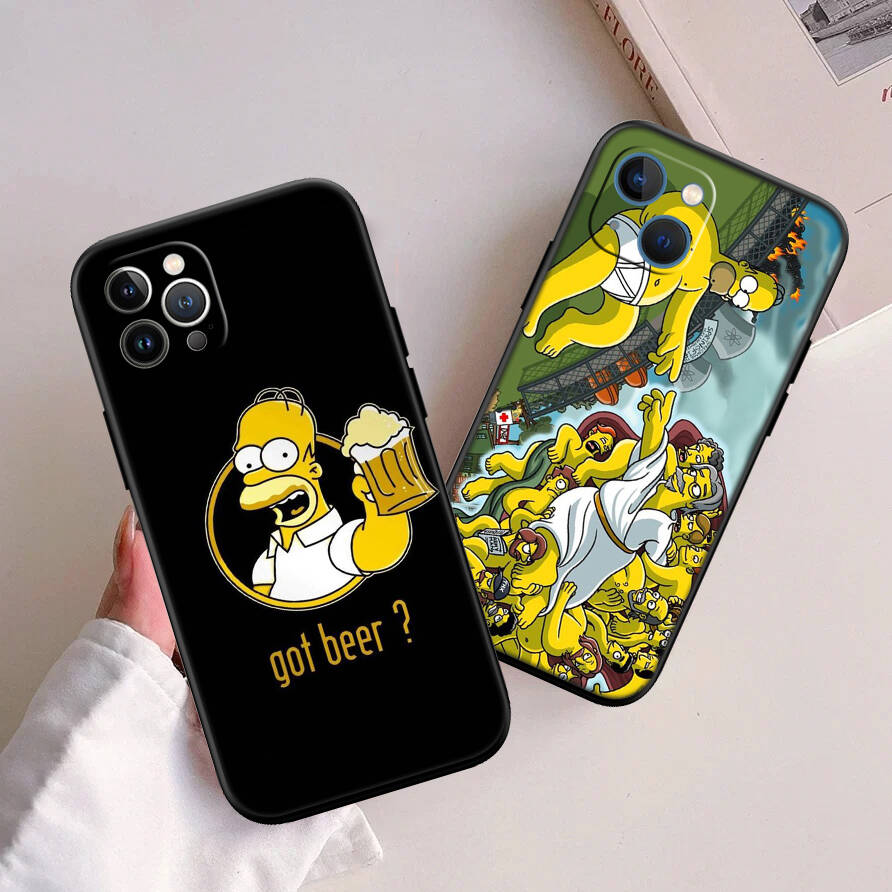 S-Simpsons Case for Samsung A06 A35 A25 A24 A15 A05S A05 M55 M35 M15 A02 A12 A13 A10 A16 A20 A30 A22 A31 A32 A33 A42 A50