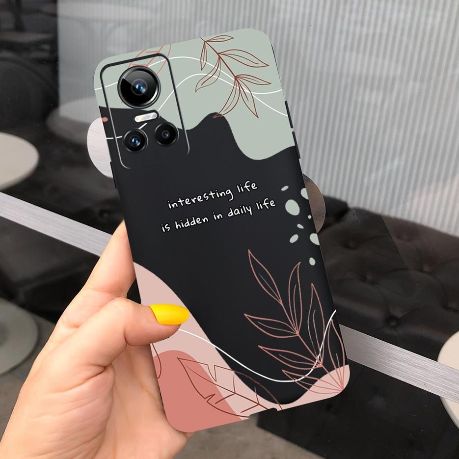 For Realme GT Neo 3 Case Colorful New Fashion Art Painted Cover For Oppo Realme GT Neo 3 80W / Neo3 150W Soft Slim Fundas Bumper