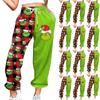 Women's Casual Fashion Christmas Printed Casual Sweatpants Elastic Waist Drawstring Pants