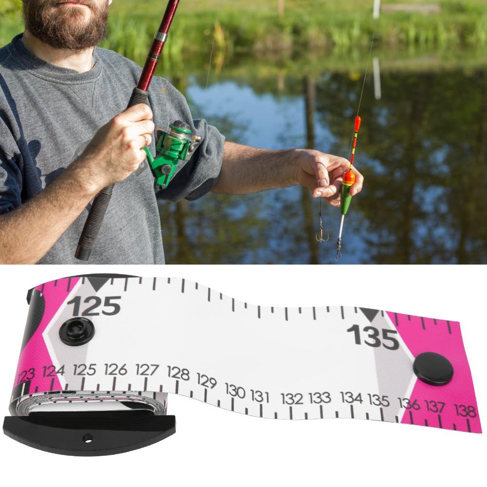 Flexible Fish Measuring Ruler Waterproof Fishing Ruler Durable Fish Measuring Tape For Fishing