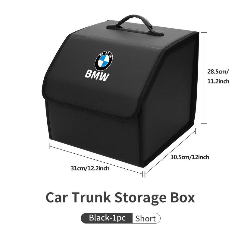 tclvr3 For BMW Car Organizer Trunk Storage Box Stowing Tidying Container Bag G30 G20 M3 M5 E91 E92 E93 E36 E70 X3 X4 X5 X1 E39 F30