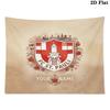 Custom Name FC St. Pauli Printed Tapestry – Wall Hanging for Bedrooms, Dorms, and Home Decor