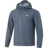 Li Ning Fitness Series Comfortable Windbreaker Men Outerwear Luo-Dai-Qing AFDU825-3