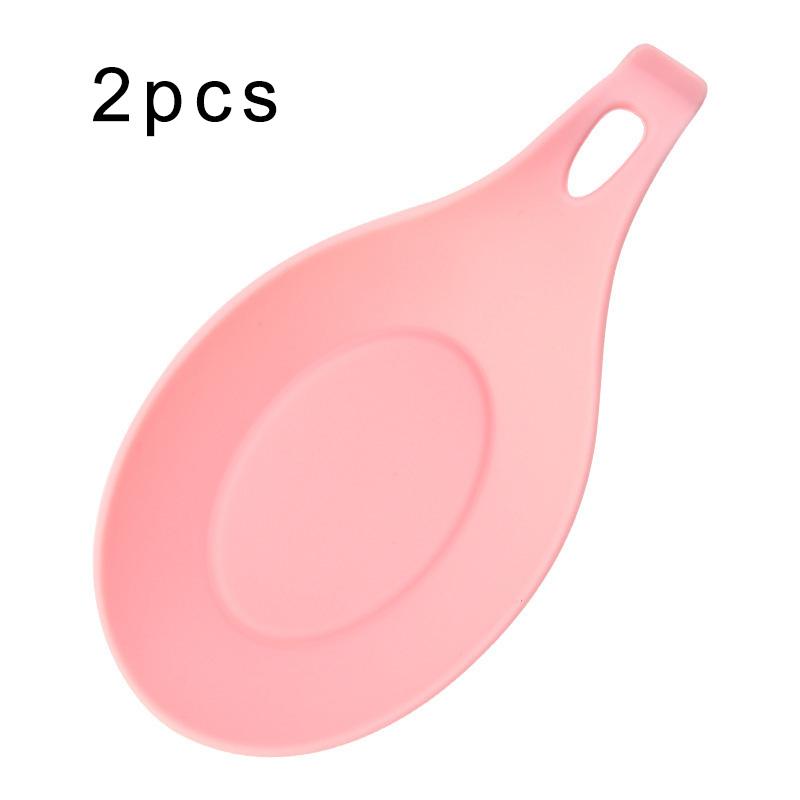 Силиконовый поднос для кухонной утвари, кухонная лопатка, суповая ложка, силиконовая подставка для ложек, бытовая толстая термоизолированная силиконовая подкладка для ложек
