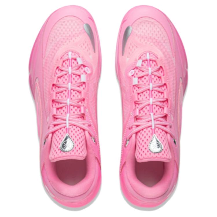 Li Ning Wade 808 5 ULTRA Амортизация, Износостойкие Низкие Баскетбольные Кроссовки Унисекс Неоновый Розовый ABAV015-25