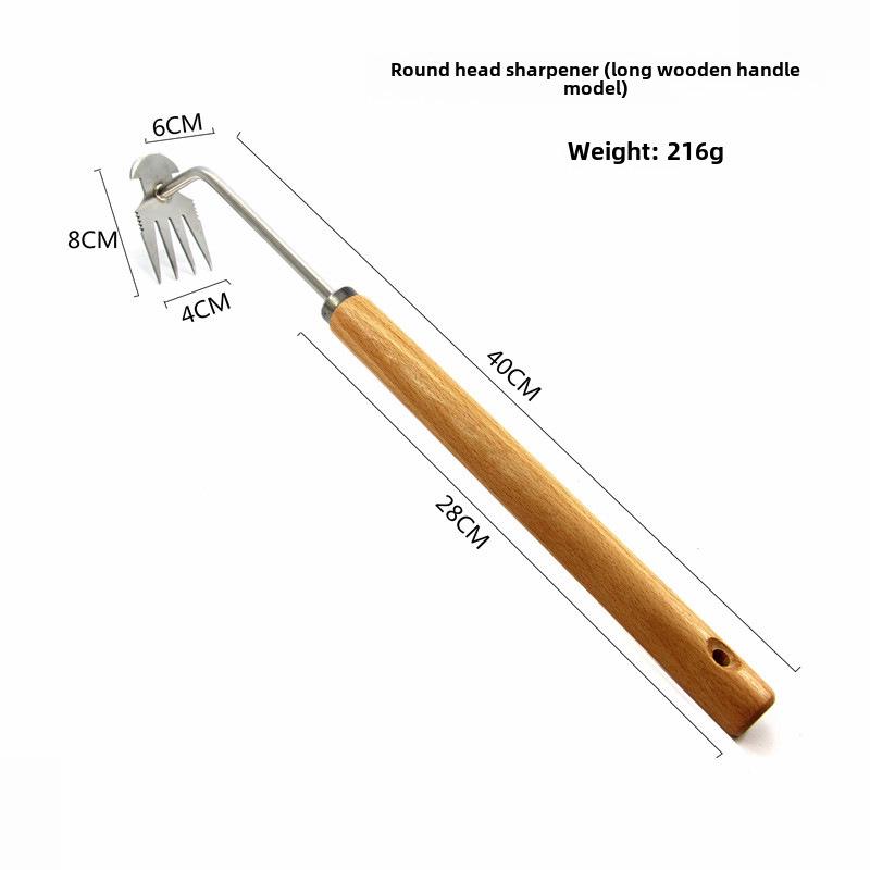Лопата для диких овощей: Многофункциональный инструмент для прополки, копки, рыхления почвы и пересадки рассады в садоводстве.
