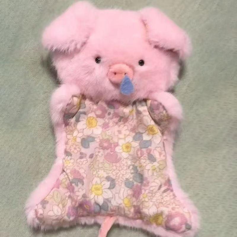 Cartoon Animal Doll Desktop Plush Toy Super Cute Mouse Bean Bag Wrist Pad Comfort Soft Plush Toy Stress Relief Doll Gift