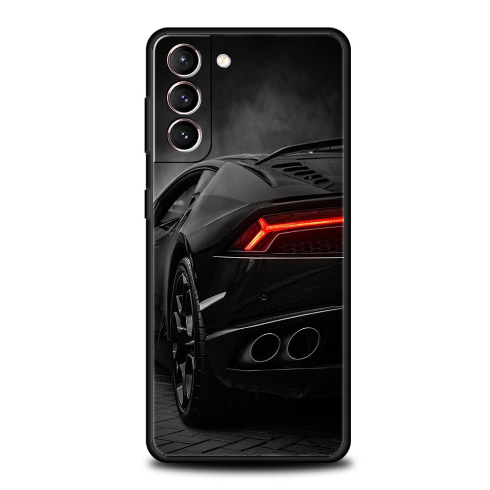 Сине-красный JDM Спортивный Автомобиль Чехол для Телефона Для Samsung Galaxy S26 Ultra S25 Plus S24 FE S23 S22 5G S21 S20 Чехол Черный Мягкий