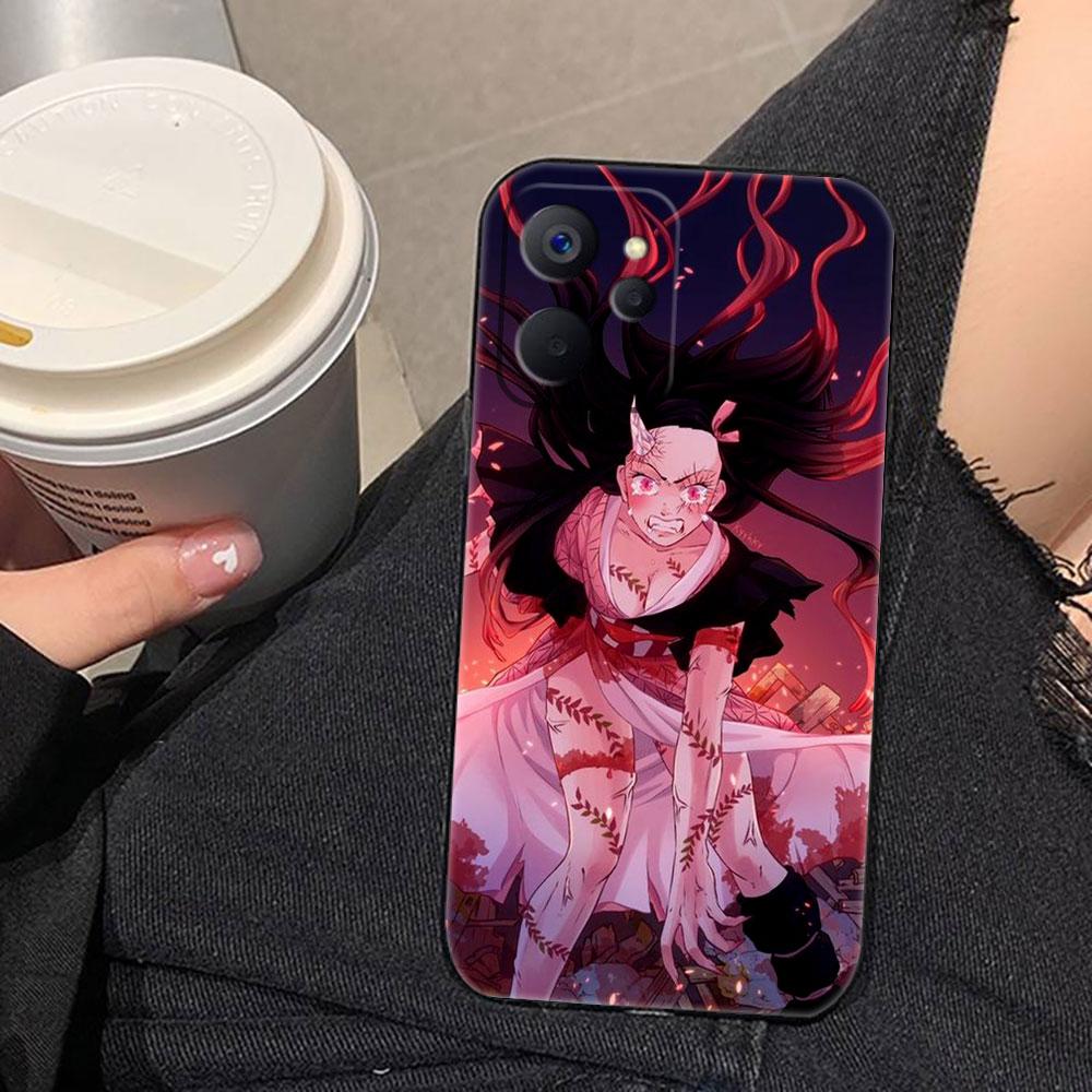 Чехол для телефона Anime Demons Slayers Tanjiro для Realme C75 C71 C65 C63 C55 C53 C35 C33 C30 C21 C11 7 6 5 GT NEO 2 NARZO 50 X50
