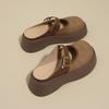 Thick-soled Shoes, One-step Cover-up Shoes, New Versatile and Casual Outerwear for Women, Lazy Flip-flops