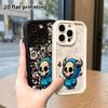 Phone Case: 2D flat design suitable for iPhone 18 17 16 15 14 13 Pro, unisex, little skull demon, Christmas and Halloween gift