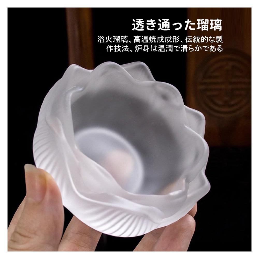 Incense holder, lotus flower-shaped, made of lapis lazuli, with nine incense holders, for Buddhist altars, incense burners, Buddhist accessories