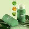 40g Green Tea Purifying Mud Stick Mask Oil Control Acne Remove Blackhead Facial Moisturizing Deep Cleansing Acne Smear Mask