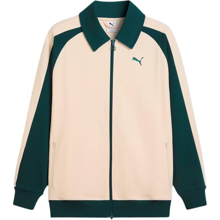 Puma Удобная Универсальная Спортивная Повседневная Вязаная Куртка Унисекс Куртка Молочно-Белый 634029-87