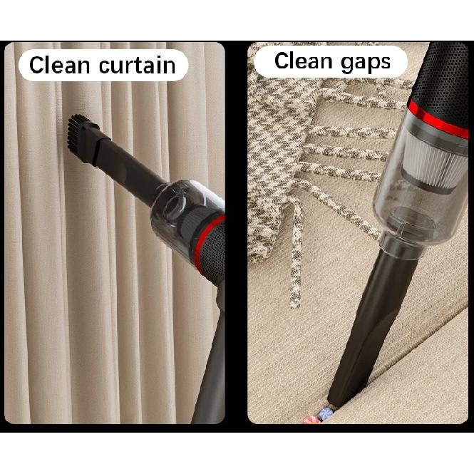 SZUK Car Vacuum Cleaner Wireless Portable Strong Suction Cleaning Machine Mini Handheld Vacuum Cleaner for Car Home and keyboard