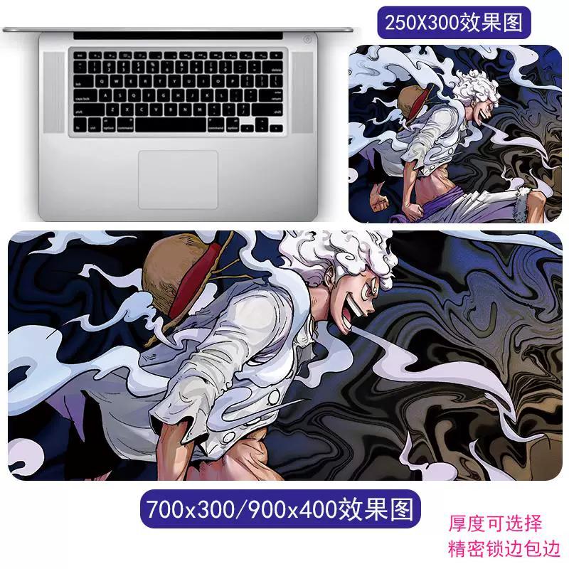 Мультяшный Аниме Коврик для Мыши Большой One Piece Ророноа Зоро Манки Д. Коврик для стола Luffy Animation Game Office Компьютерный коврик Двумерный Периферийный