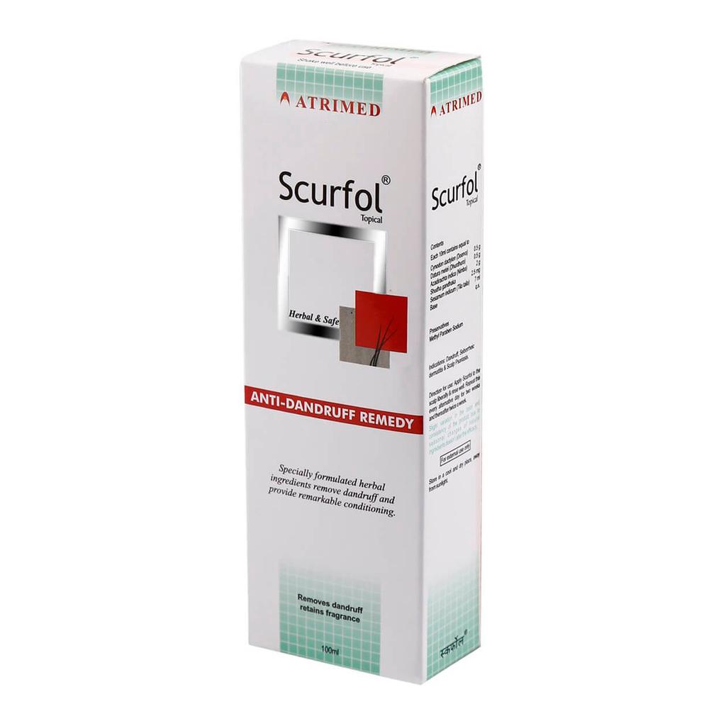 Скарфол: шампунь против перхоти (100 мл), Scurfol Anti Dandruff Shampoo, Atrimed