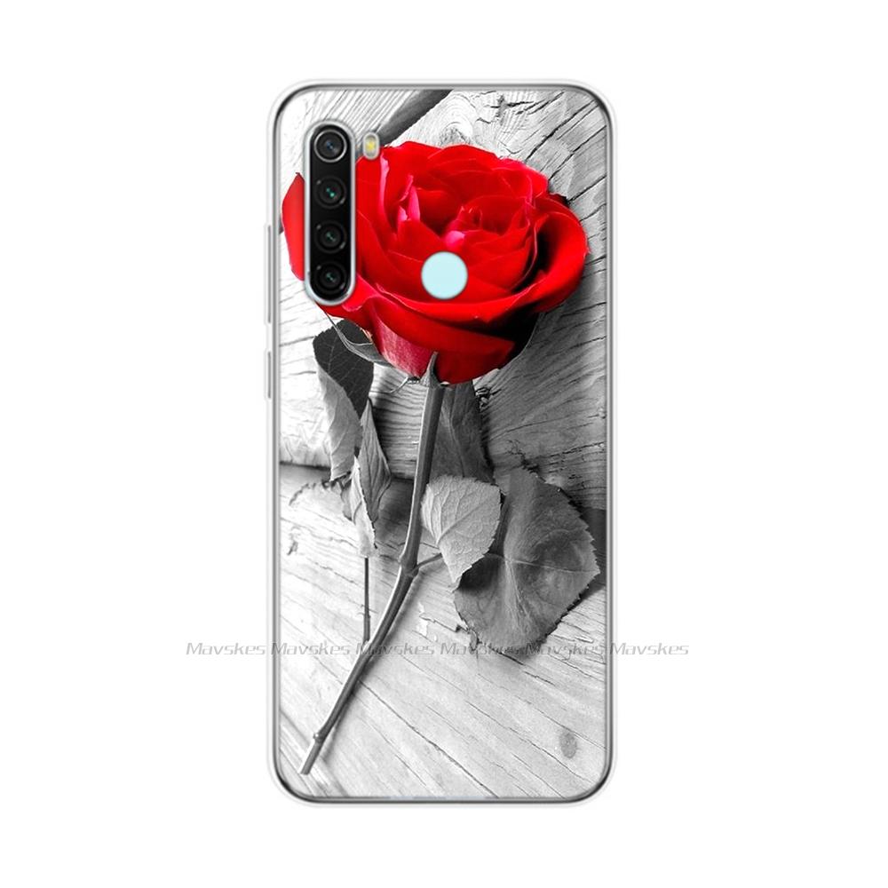 Для Xiaomi Redmi Note 8T 8 T Чехол Силиконовый Расписной Мягкий ТПУ для Xiaomi Redmi Note 8 Pro Note8 8T Глобальный Чехол Обложка Fundas Coque