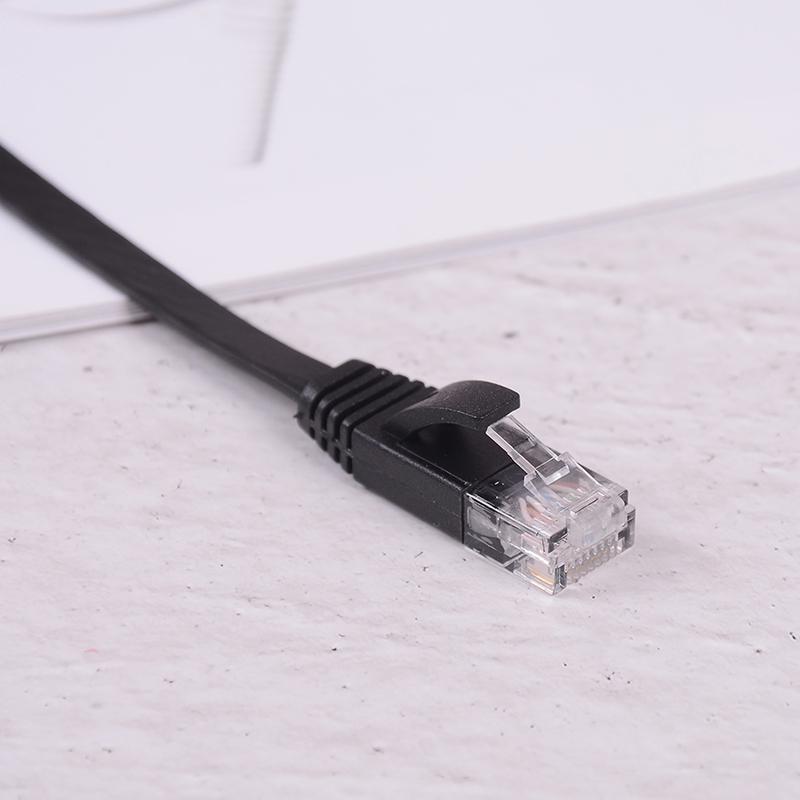 Черный кабель rj45 ethernet 10 дюймов 25 см сетевой cat патч-корд интернет cat6 провод