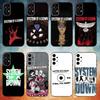 Чехол для телефона группы System of a Down Для Samsung S26,25,24,23,22,21,20,30,Ultra,Plus,Fe,Lite Черный корпус