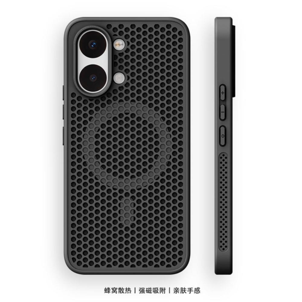 Чехол для POCO X8 Pro Max, Жесткий ПК+ТПУ, Сотовая структура, Отвод тепла, Магнитный, Нескользящий, Защитная задняя крышка для корпуса POCO X8 Pro