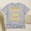 70th Birthday Tshirt Born In 1956 70 Years Old Gifts Legends Aged Perfectly Tee