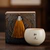 Ru kiln teacup master cup personal tea tasting cup household single large tea cup ceramic kung fu tea set