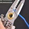 7-дюймовый многофункциональный инструмент для зачистки проводов Профессиональный инструмент Многофункциональный инструмент для зачистки проводов Широко используемый инструмент для зачистки проводов