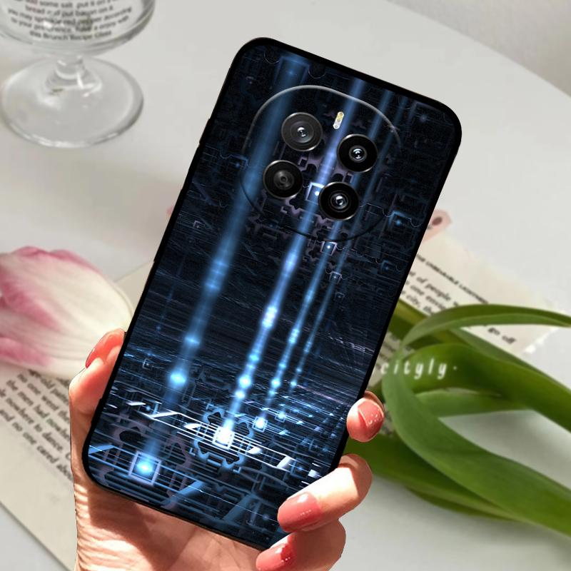 Чехол для Honor Magic7 5G Capa Magic 7 Ударопрочный Силиконовый Защитный Задняя крышка телефона Для Huawei Honor Magic7 Pro Бамперные оболочки