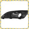 L17A-1 Pair Front Bumper Lower Honeycomb Fog Lamp Surround Grille Fog Light Trim Cover For Ford Fiesta Mk7 Facelift 2013-2017