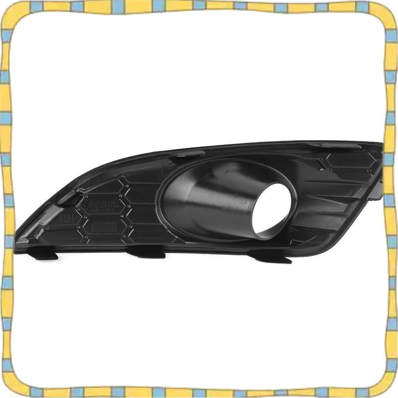 L17A-1 Pair Front Bumper Lower Honeycomb Fog Lamp Surround Grille Fog Light Trim Cover For Ford Fiesta Mk7 Facelift 2013-2017